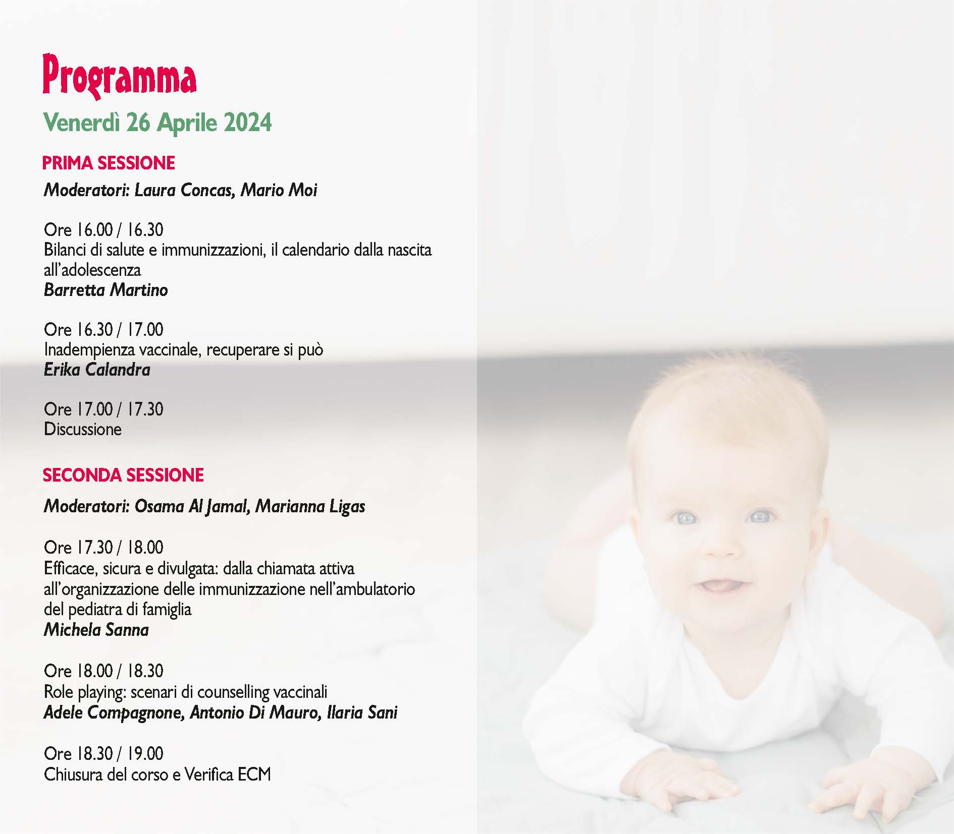 programma FIMP Bambino al Centro Cagliari 26 aprile 2024 Pagina 2