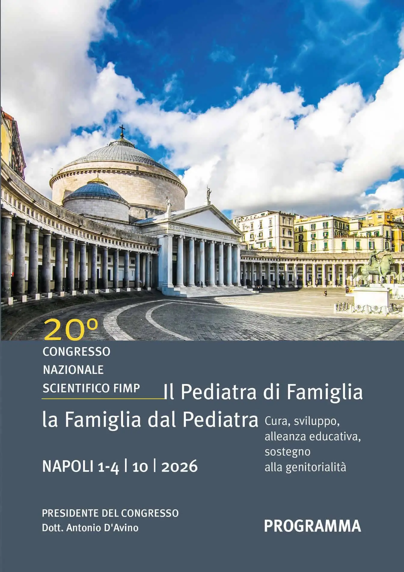 XX Congresso Nazionale Scientifico FIMP XX Congresso Nazionale Scientifico FIMP